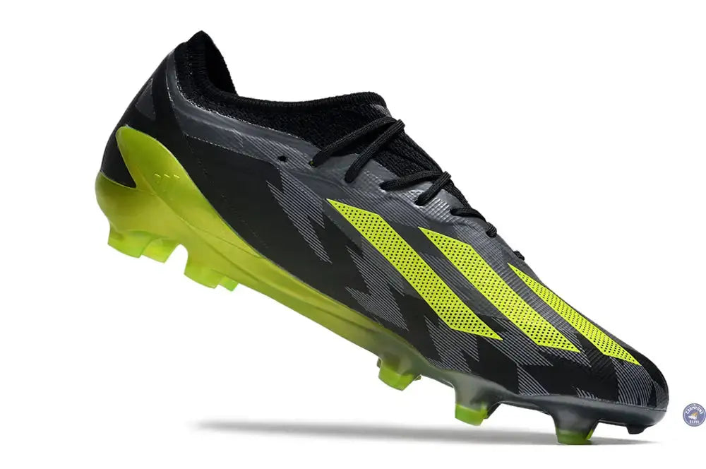 X Crazyfast FG Crazycharged - Noir/Jaune/Gris ÉDITION LIMITÉE
