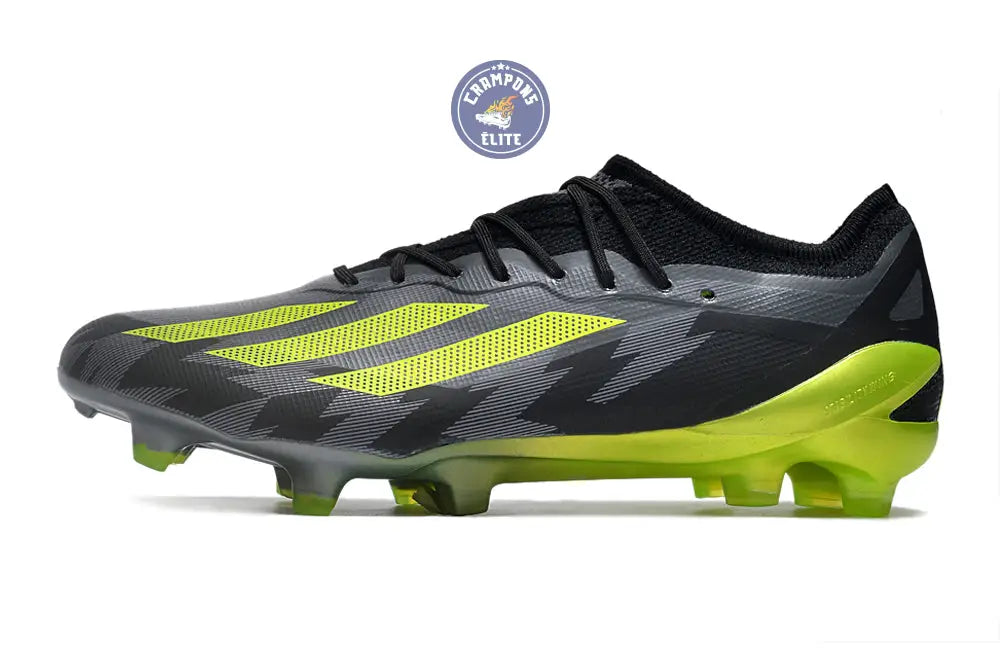 X Crazyfast FG Crazycharged - Noir/Jaune/Gris ÉDITION LIMITÉE