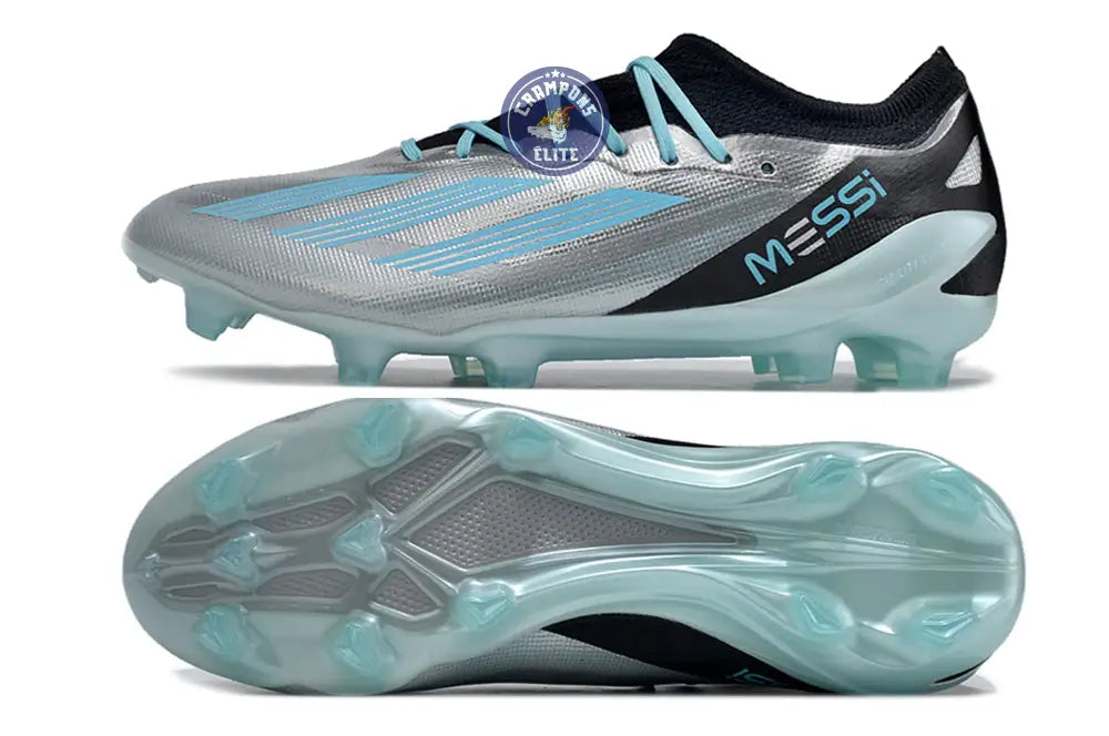 Image of X Crazyfast FG x Messi Infinito - Argenté/Bliss Blue/Noir