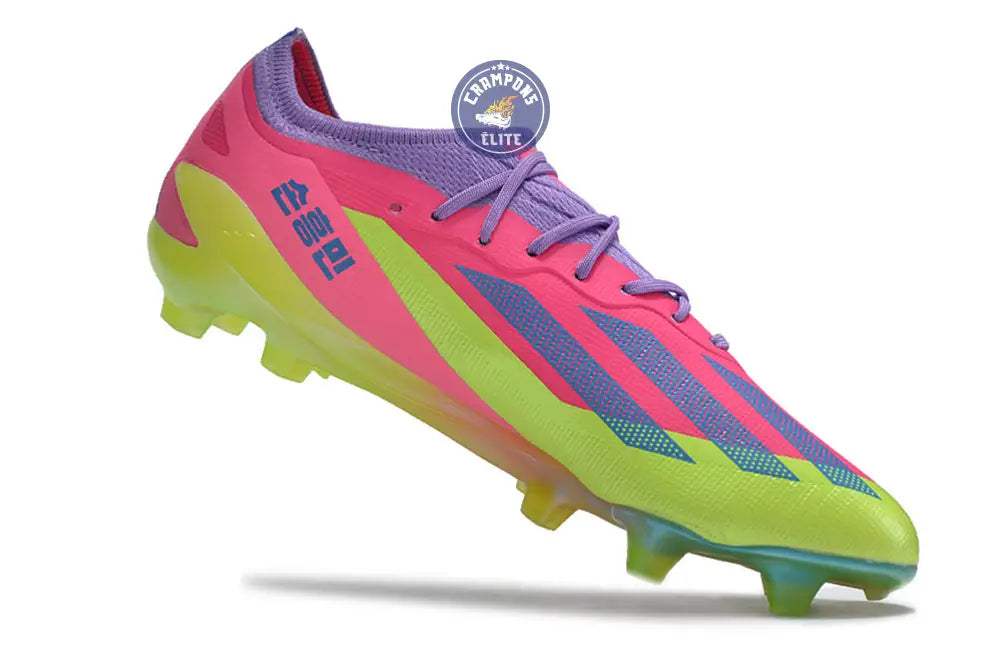 Image of X Crazyfast FG x SON - ’South Korea Nightlife’ Rose/Jaune/Violet