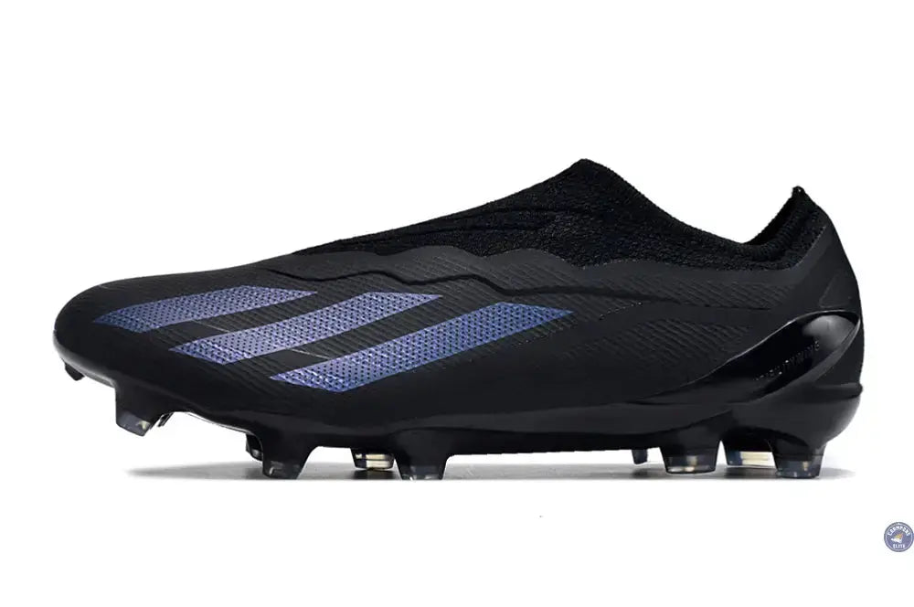 X Crazyfast Laceless FG Nightstrike - Noir
