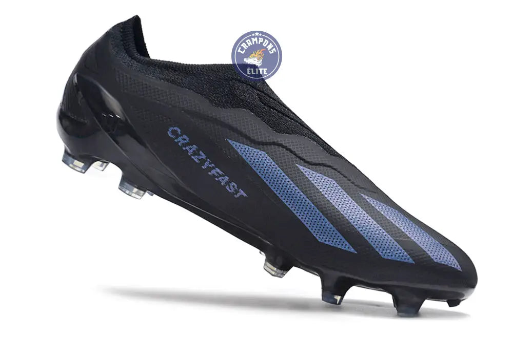Image of X Crazyfast Laceless FG Nightstrike - Noir