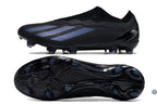 X Crazyfast Laceless FG Nightstrike - Noir