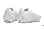 X Crazyfast Laceless FG Pearlized - Blanc