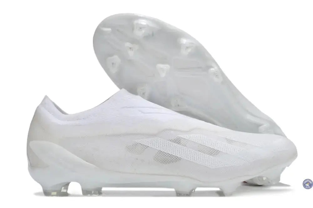 Image of X Crazyfast Laceless FG Pearlized - Blanc