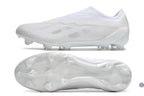 X Crazyfast Laceless FG Pearlized - Blanc