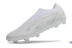 X Crazyfast Laceless FG Pearlized - Blanc