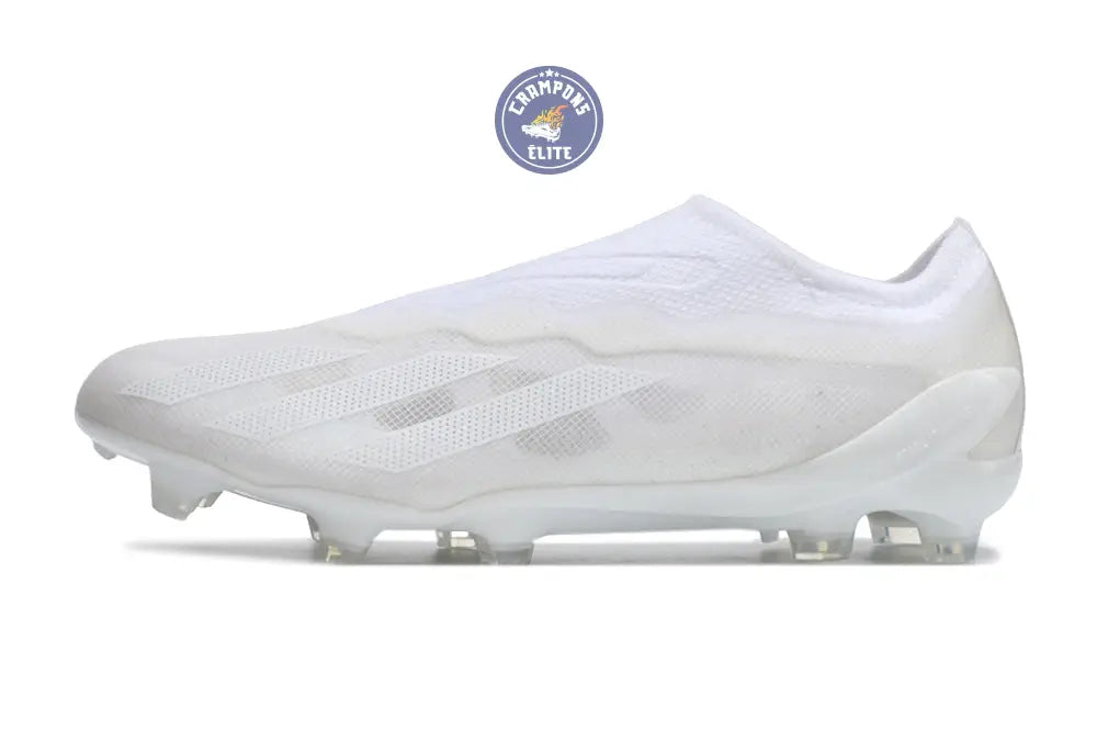 Image of X Crazyfast Laceless FG Pearlized - Blanc