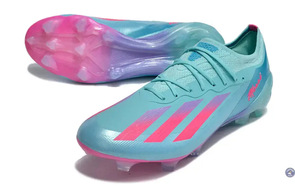 X Crazyfast Messi x Miami.1 FG - Turquoise/Rose