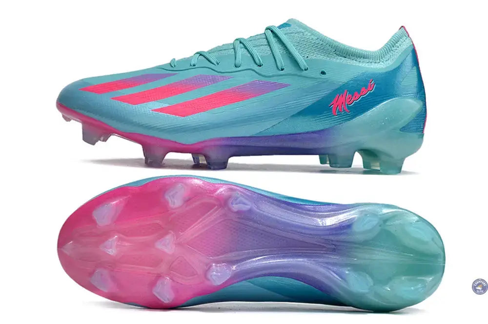 X Crazyfast Messi x Miami.1 FG - Turquoise/Rose