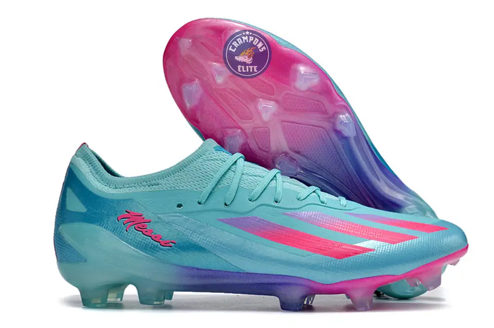 Image of X Crazyfast Messi x Miami.1 FG - Turquoise/Rose