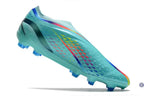 X Speedportal Elite Laceless FG Al Rihla - Turquoise/Bleu/Jaune