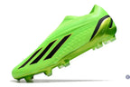 X Speedportal Elite Laceless FG Game Data - Vert/Noir/Jaune