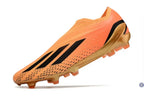 X Speedportal Elite Laceless FG Heatspawn - Doré/Noir/Orange