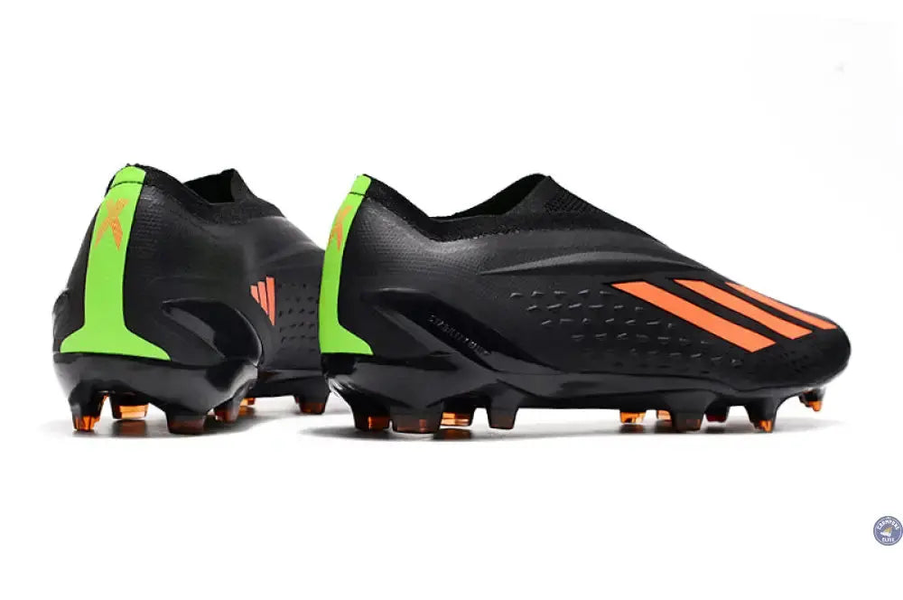 Image of X Speedportal Elite Laceless FG Noir/Orange