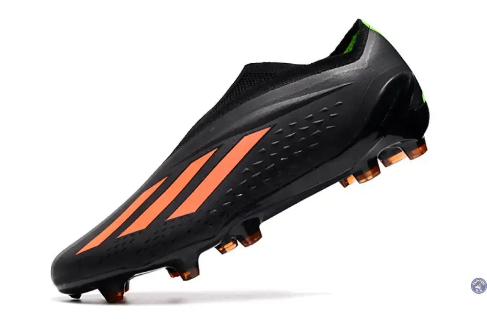 Image of X Speedportal Elite Laceless FG Noir/Orange