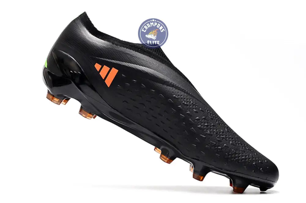 Image of X Speedportal Elite Laceless FG Noir/Orange