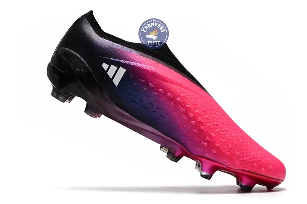 Image of X Speedportal Elite Laceless FG Own Your Football - Rose/Argenté/Noir