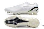 X Speedportal Elite Laceless FG Pearlized - Blanc/Noir